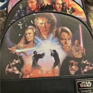 Loungefly Star Wars Black Backpack